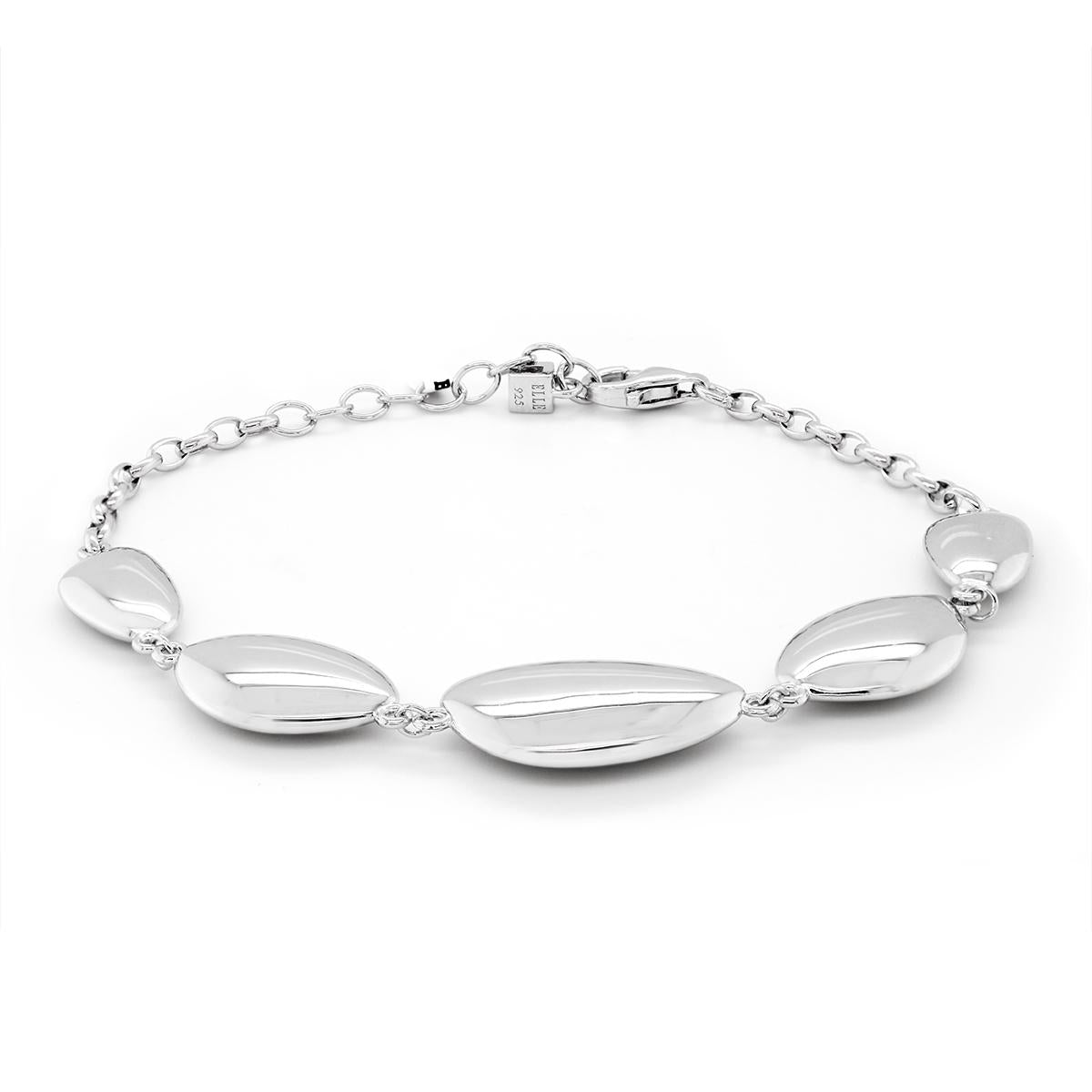 STERLING SILVER PEBBLE BRACELET