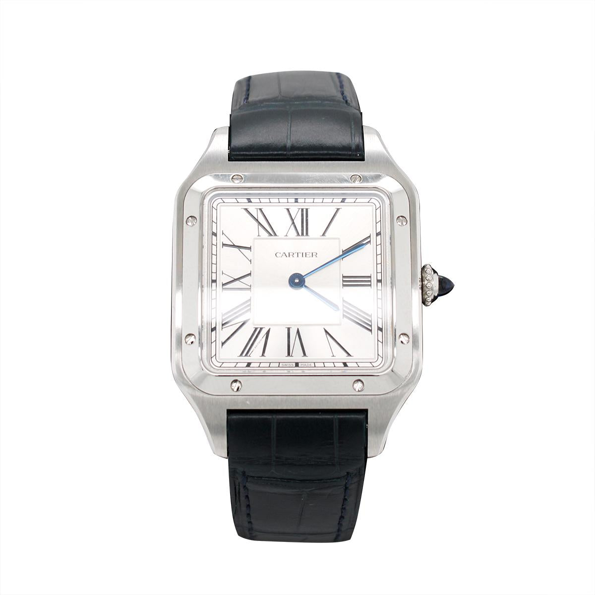 MEN'S STEEL 2025 CARTIER SANTOS DUMONT, 31MM