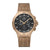 MEN'S COYOTE-TONE STEEL GLOCK WATCH WITH BLACK DIAL, 44MM