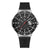 MEN'S BLACK AND SILVER TONE STEEL GLOCK WATCH, 43MM