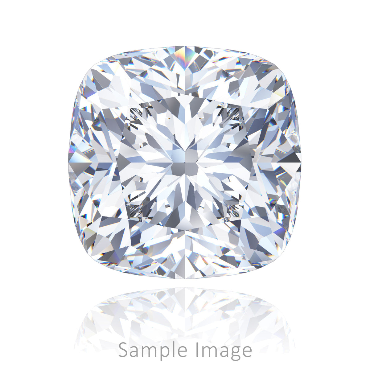 2.05 CT Lab Grown Diamond - Cushion (D-VVS2)