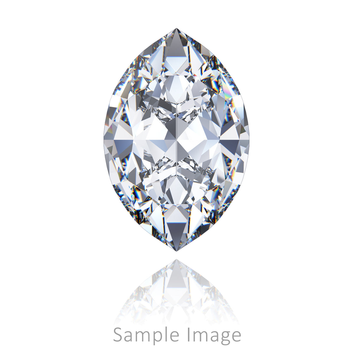 0.95 CT Loose Diamond - Marquise (J-SI2)