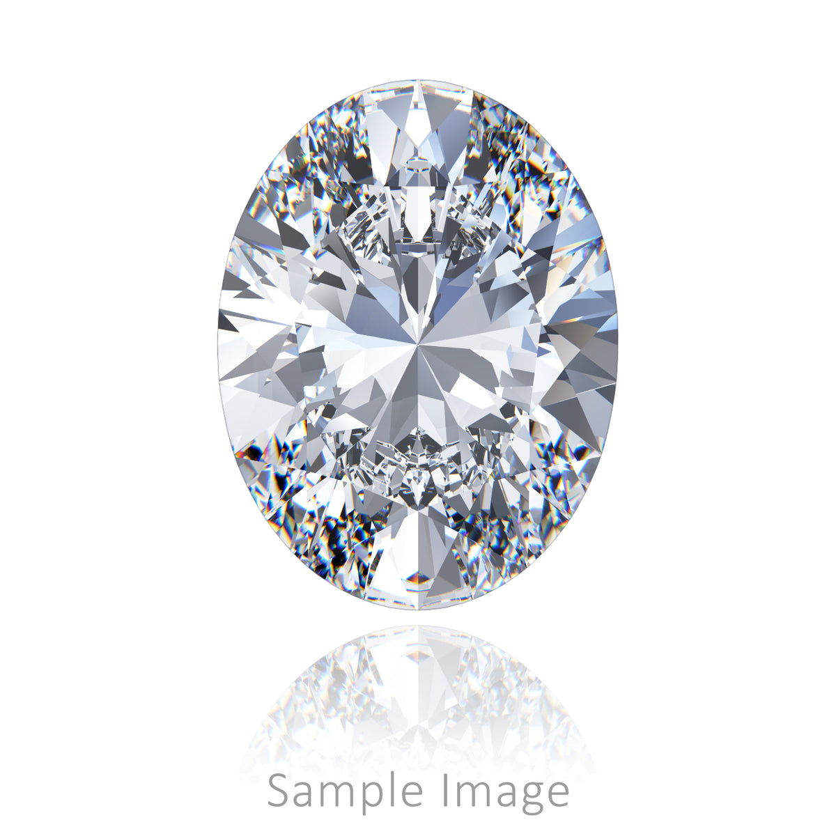 3.09 CT Lab Grown Diamond - Oval (F-VS1)