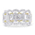 TWO-TONE GOLD DIAMOND FASHION RING, 1.57 CT TW