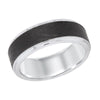 MEN&#39;S TUNGSTEN TWO TONE WEDDING BAND