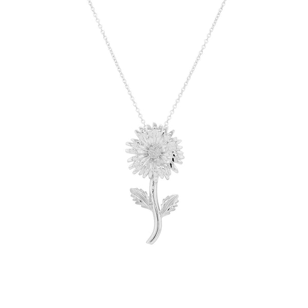 ★VINTAGE HOLLYWOOD★ Flutter Daisy Necklace Silver VH25NNNE 즐거운 온라인 쇼핑공간에 오신 것을 환영합니다!