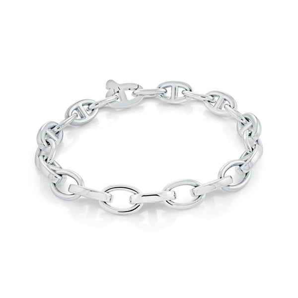 GENTS STAINLESS STEEL MARINER CHAIN, 9MM WIDE - Howard's Jewelry Center