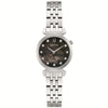 LADIES BULOVA WATCH WITH BLACK MOTHER-OF-PEARL DIAL SET