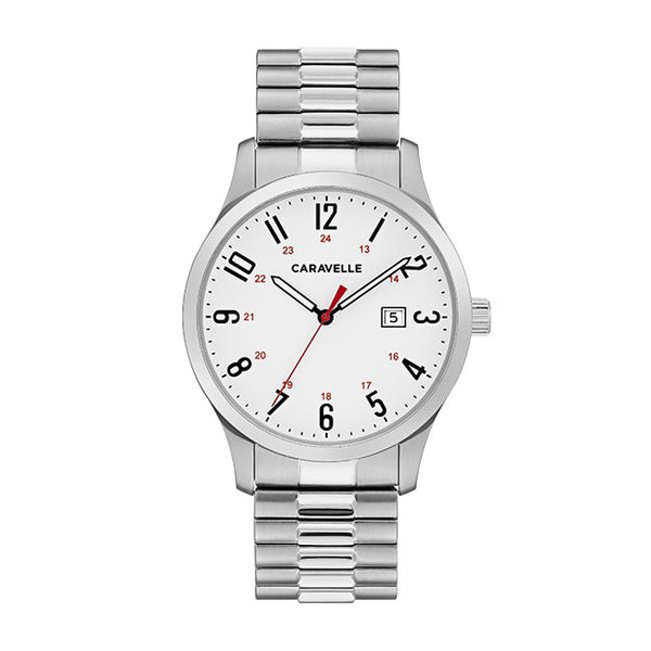 Caravelle 2024 silver watch