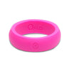 QALO PINK COMPASS OUTDOORS SILICONE RING SIZE 6