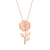 COSMOS FLOWER PENDANT NECKLACE